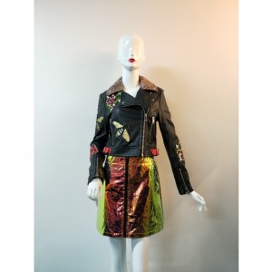 BORDADO PU JACKET RLWPJ0008N