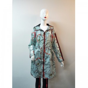 CHAQUETA ESTAMPADA DE SEÑORA RLWJ0010